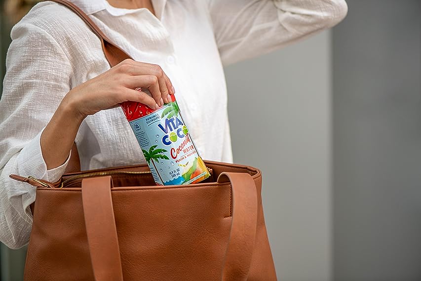 Image by Vita Coco. You're that friend who everyone lovingly refers to as "mom" because you've always got a coconut water stash in your bag, ready to go. But hey, in our eyes, and in most eyes, moms are heroes.