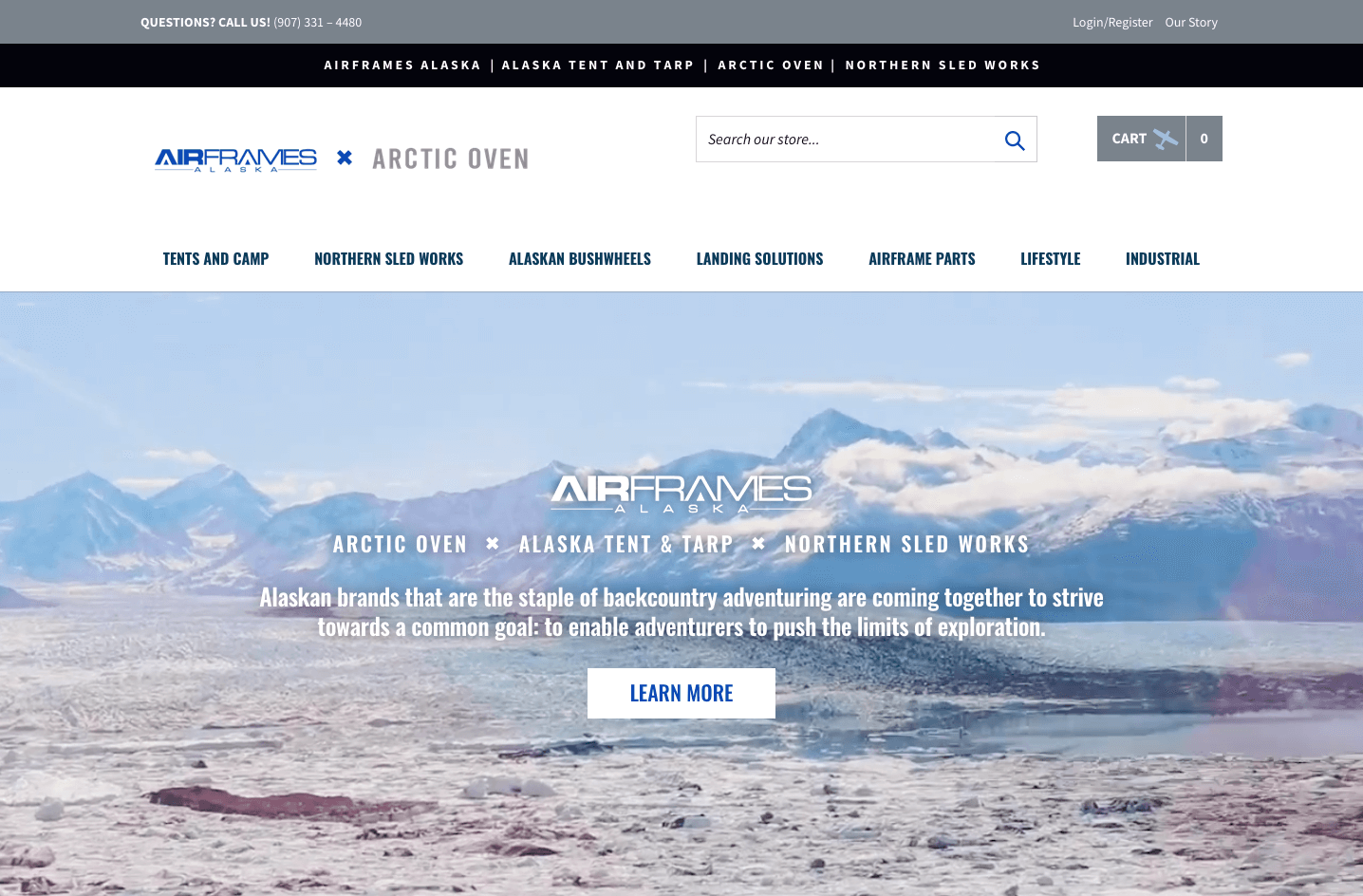 Airframes Alaska online store.